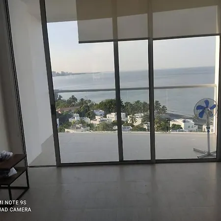 Magnifico Apartamento Con Vista Y Salida Al Mar Santa Marta  Exterior photo